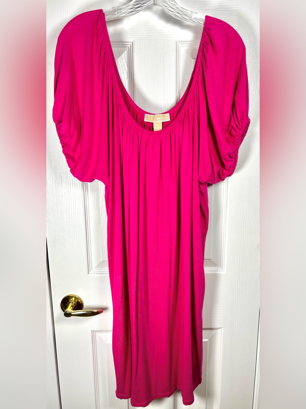 Michael Kors Pink Stretchy Summer Dress